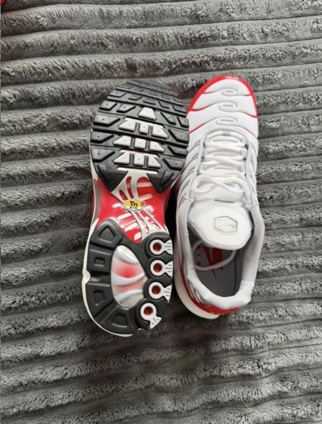 Nike Air Max Plus TN Grey Red Rouge Gris - 42,5