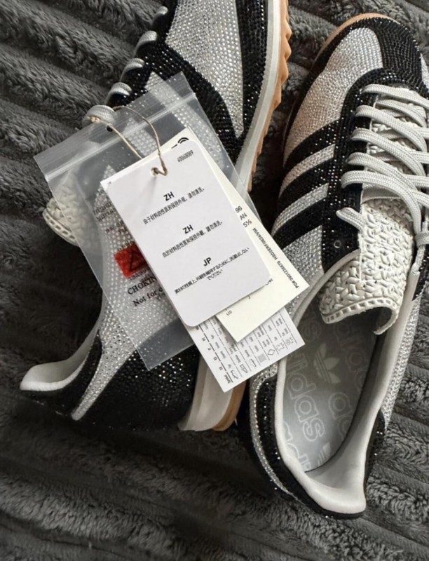 adidas SL 72 OG Rhinestone grey black gris argenté - 38,5 2