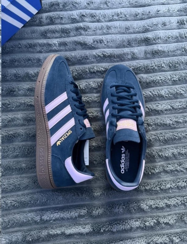 adidas handball spezial night indigo orchid fuchsias rose bleu marine - 38,5 2