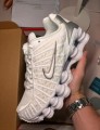 Nike Shox TL White metallic silver taille 45