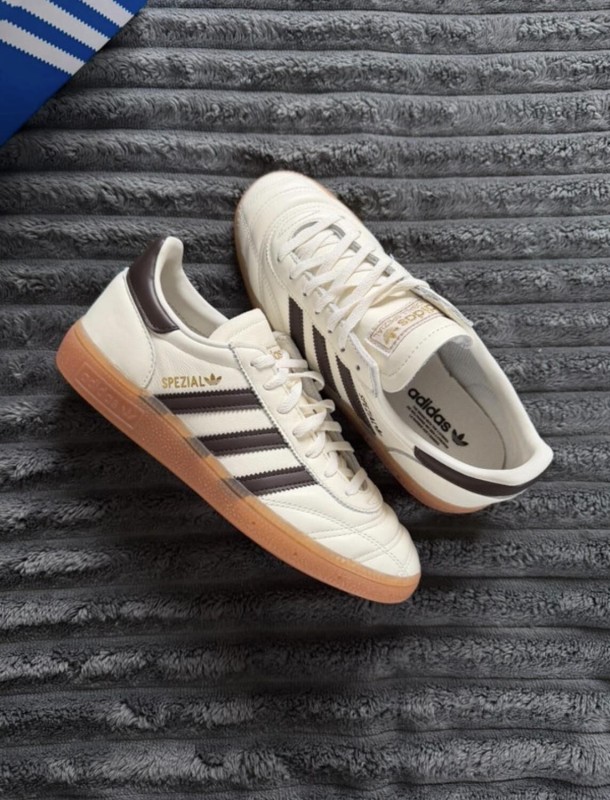 adidas handball spezial brown cream beige chalk off white - 38