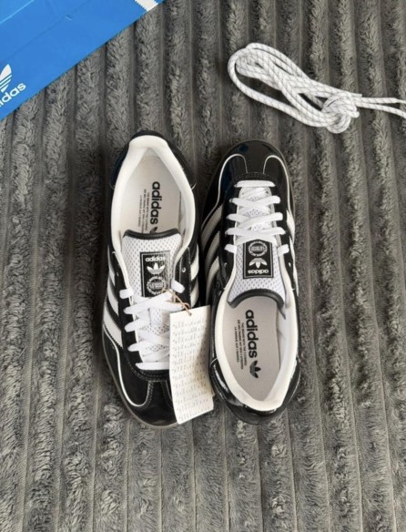 adidas gazelle indoor black noir parthen vernis - 36,5