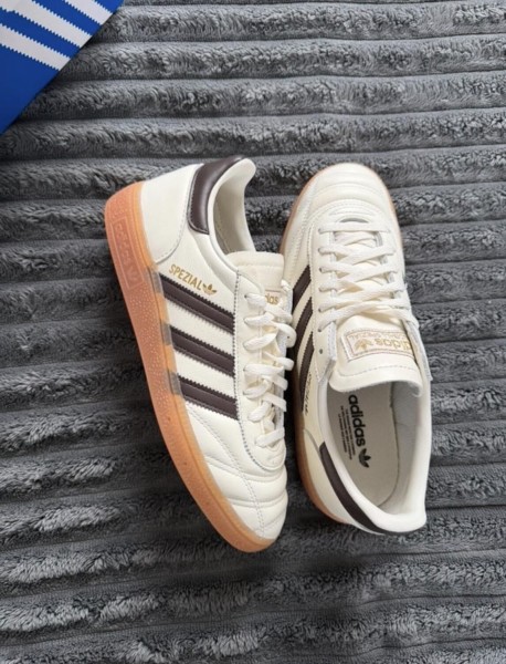adidas handball spezial brown cream beige chalk off white - 38