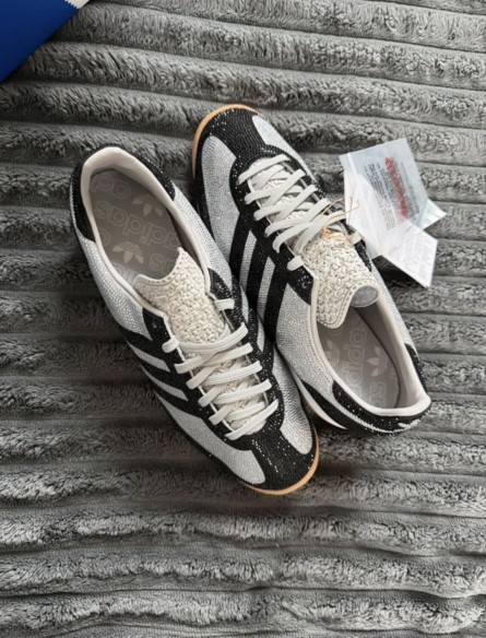 adidas SL 72 OG rhinestone grey black gris argenté - 38