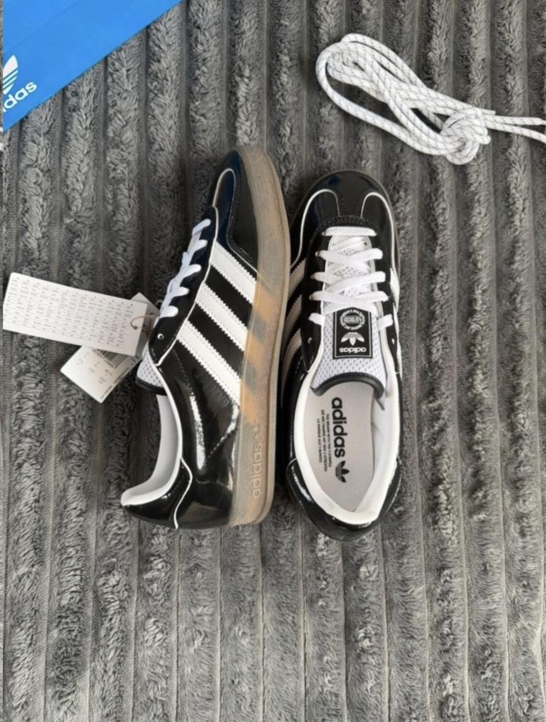 adidas gazelle indoor black noir parthen vernis - 36,5 2