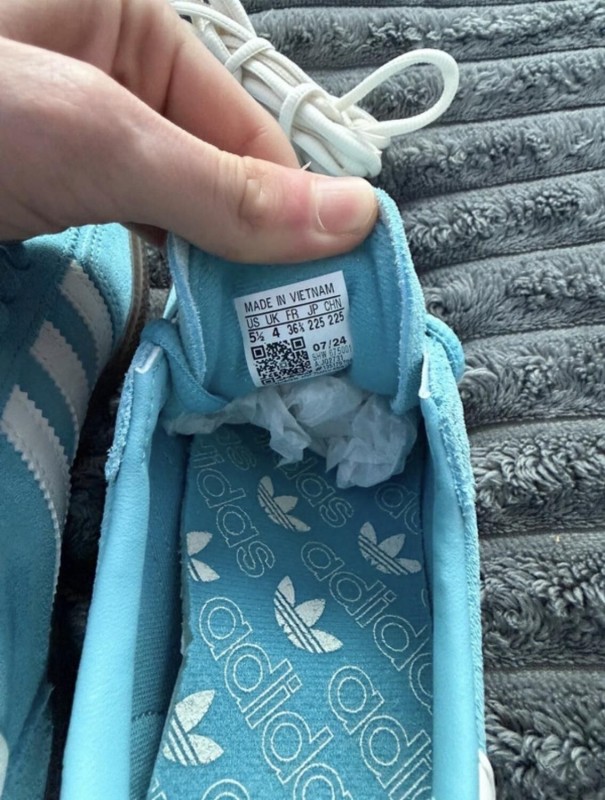 adidas handball spezial bleu indigo off white beige - 36,5 2