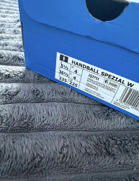 adidas handball spezial bleu indigo off white beige - 36,5