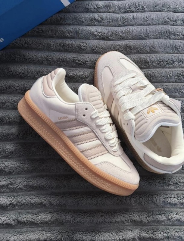 adidas samba xlg off white magic clay brown beige chalky - 36,5 2