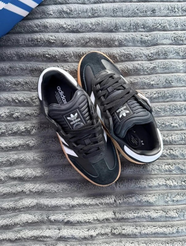 adidas samba xlg off white black gum noir et blanc - 38 2