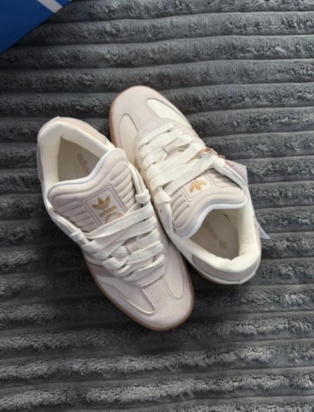 adidas samba xlg off white magic clay brown beige chalky - 36,5