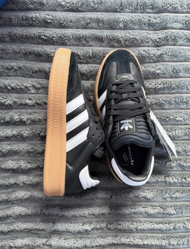 adidas samba xlg off white black gum noir et blanc - 38 2