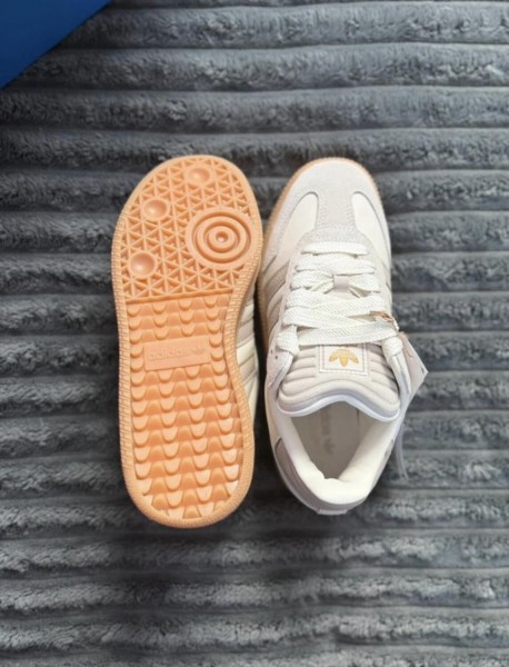adidas samba xlg off white magic clay brown beige chalky - 36,5