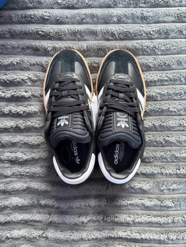 adidas samba xlg off white black gum noir et blanc - 38 2