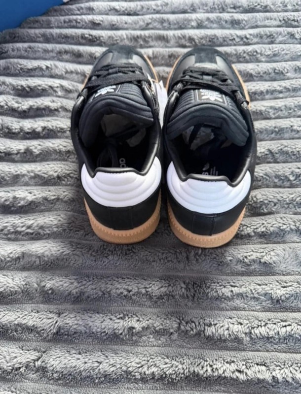 adidas samba xlg off white black gum noir et blanc - 38 2