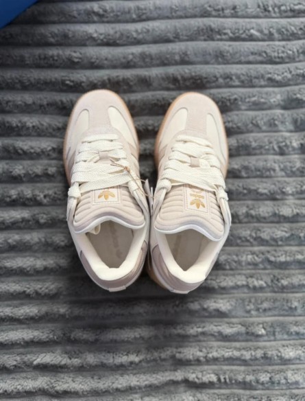 adidas samba xlg off white magic clay brown beige chalky - 36,5