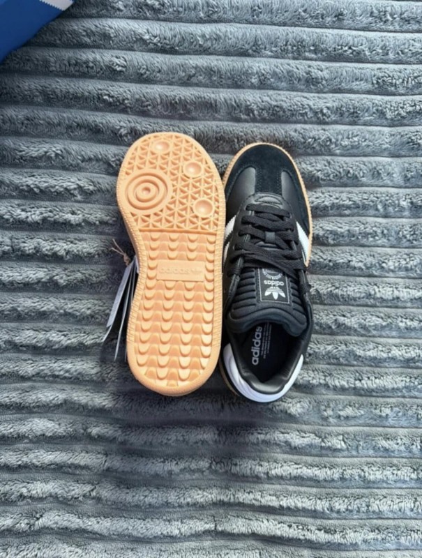 adidas samba xlg off white black gum noir et blanc - 38 2