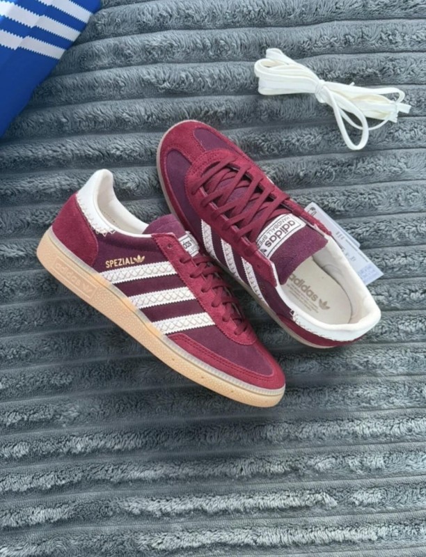 adidas Handball Spezial Shadow Red Bordeaux Beige Crème - 39,5