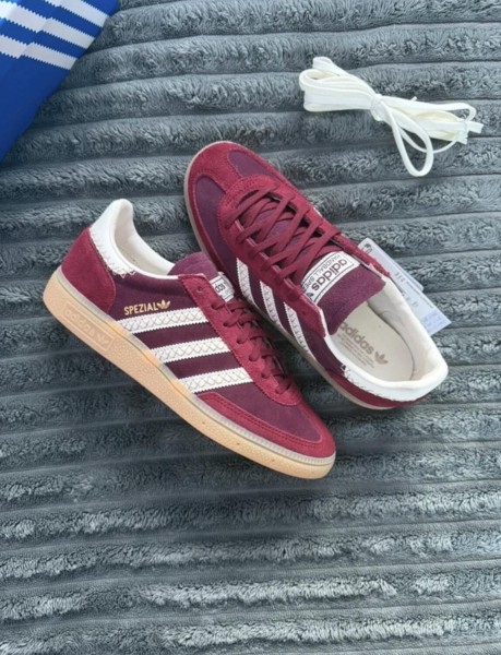 adidas Handball Spezial Shadow Red Bordeaux Beige Crème - 39,5