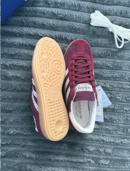 adidas Handball Spezial Shadow Red Bordeaux Beige Crème - 39,5