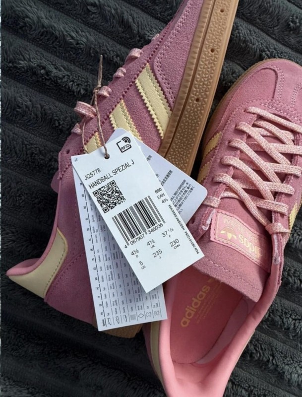 adidas handball spezial almost yellow pink rose - 37,5 2