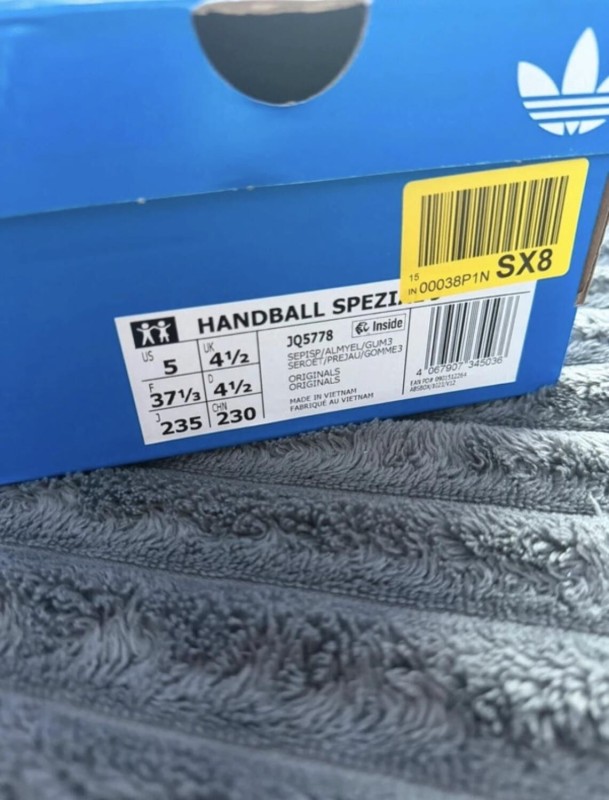 adidas handball spezial almost yellow pink rose - 37,5 2