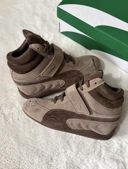 Puma Speedcat Wedge Totally Taupe Chocolate - 38