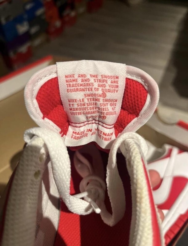 Nike Dunk Red reverse 2