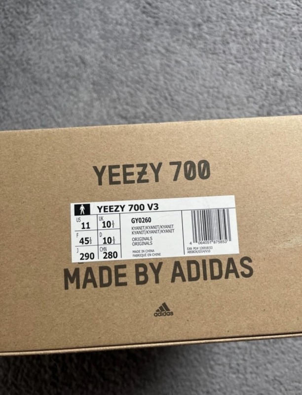 Yeezy 700 v3 kyanite 2