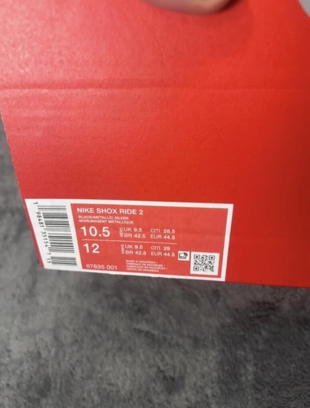 Nike shox ride 2 university red 2