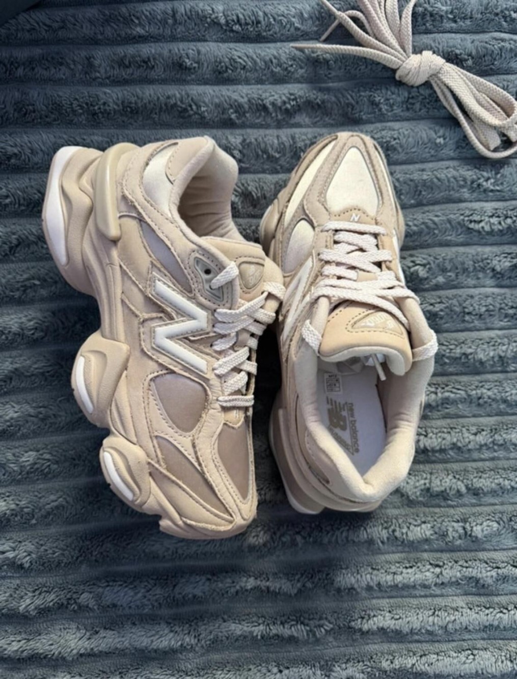New Balance 9060 Beige Creme Brown Salt Marron Camel - 36