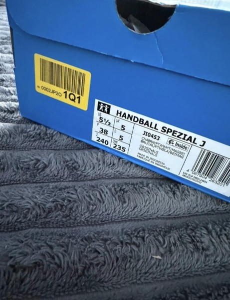 adidas handball spezial chalky brown beige marron - 38