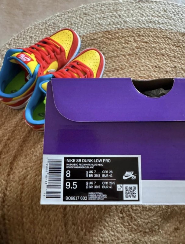 Nike Dunk SB Bart Simpson - Taille 41 2