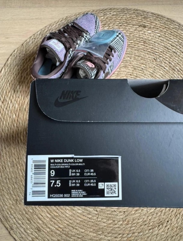 Nike Dunk Low Harris Tweed - 40,5 2