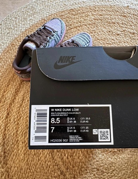 Nike Dunk Low Harris Tweed - 40
