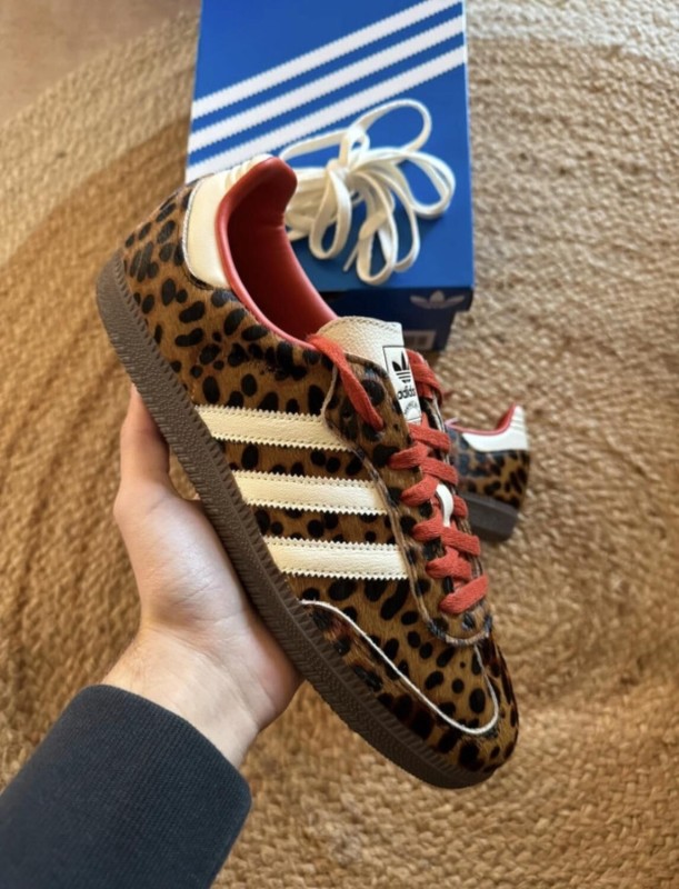 adidas samba leopard - taille 43
