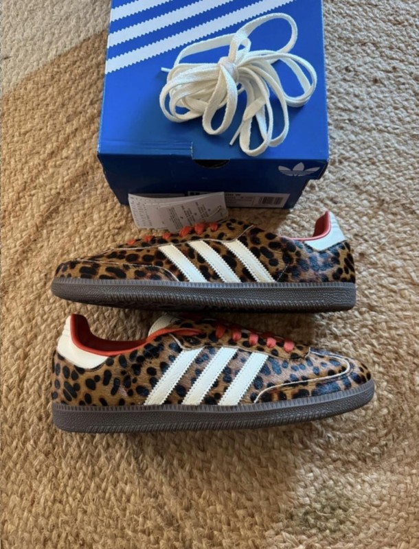 adidas samba leopard - taille 43 2