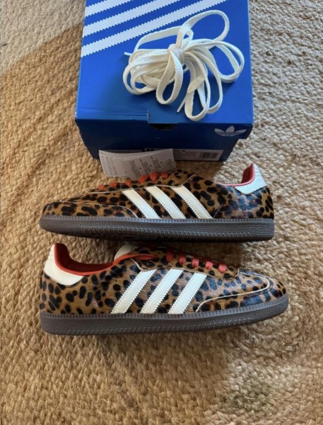 adidas samba leopard - taille 43