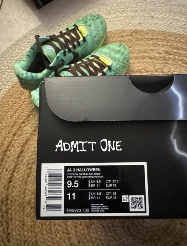 Nike JA 3 Zombie - Taille 43 2