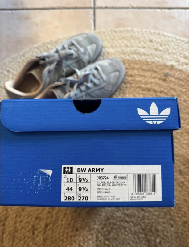 adidas bw army silver - taille 44 2