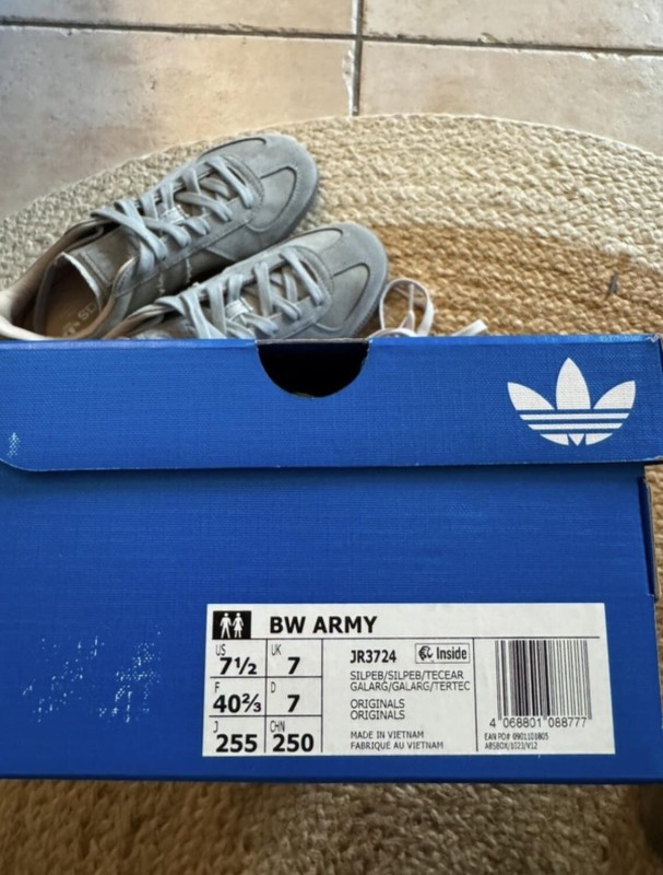 adidas BW Army Silver - Taille 40,5 2