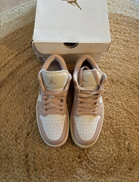 Nike Air Jordan 1 Low Oxford Pink - Taille 38,5
