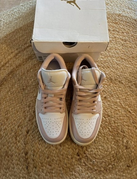 Nike Air Jordan 1 Low Oxford Pink - Taille 38,5