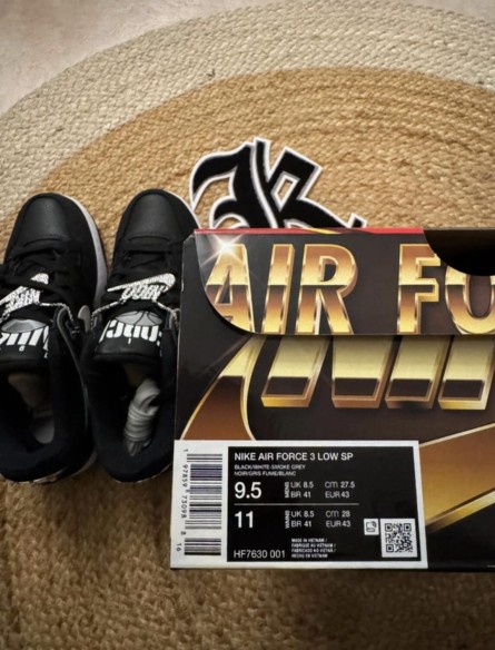 Nike Air Force 3 Black - Taille 43