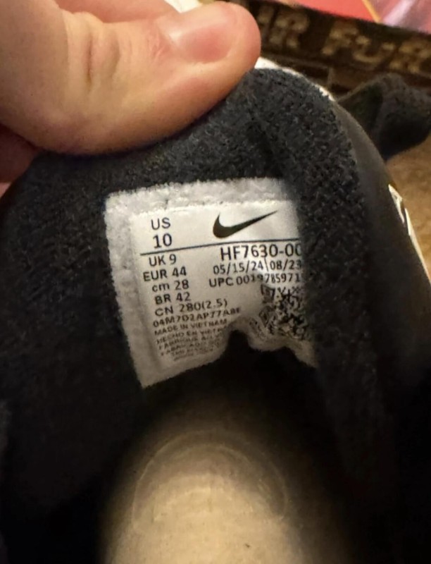 Nike Air Force 3 Black - Taille 44 2