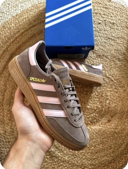 adidas handball spezial marron rose - Taille 39