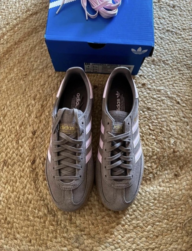 adidas handball spezial marron rose - Taille 38,5 2