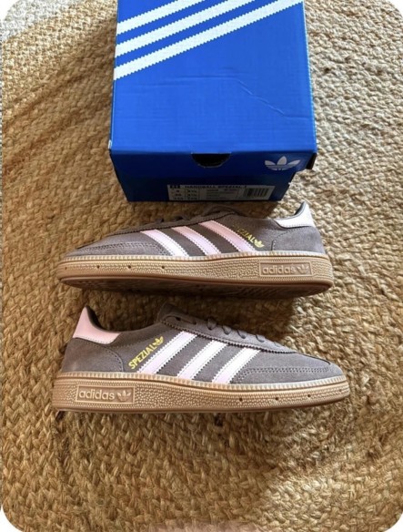 adidas handball spezial marron rose - Taille 39