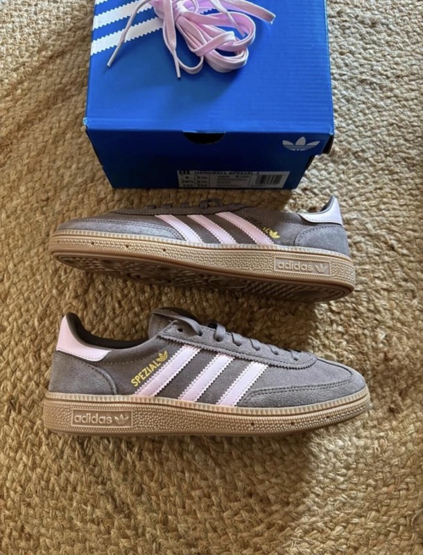 adidas handball spezial marron rose - Taille 38,5 2