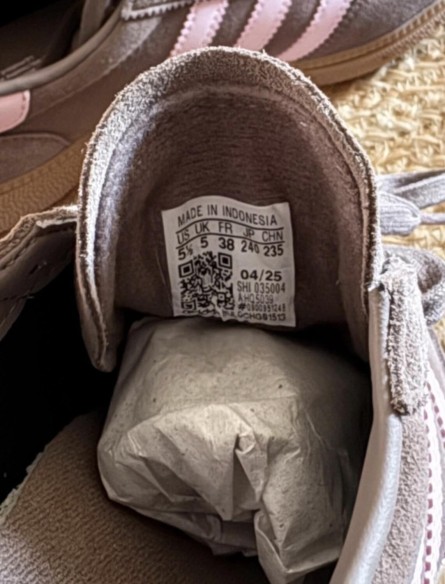 adidas handball spezial marron rose - Taille 38