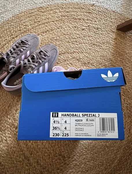 adidas handball spezial marron rose - Taille 36,5